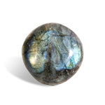Blue Labradorite Palm Stones-Helmsman Crystal