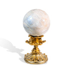 Moon Stone Sphere-Helmsman Crystal