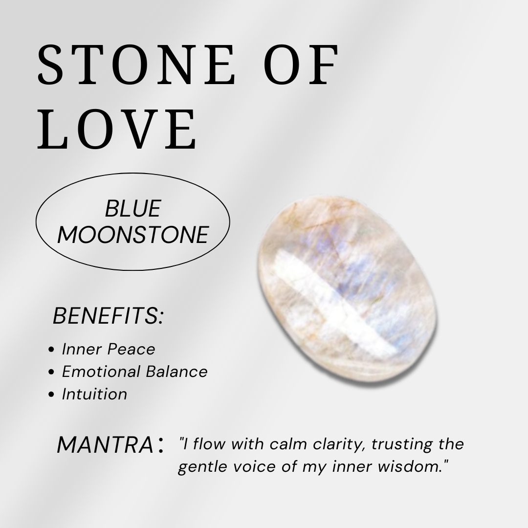 Blue Moon Stone Sphere-Helmsman Crystal