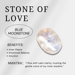 Blue Moon Stone Sphere-Helmsman Crystal