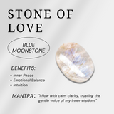 Blue Moon Stone Sphere-Helmsman Crystal