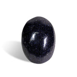Blue Sandstone Palm Stone-Helmsman Crystal
