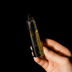 Blue Tiger Eye Stone Point-Helmsman Crystal