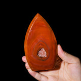 Carnelian Flame Freeform-Helmsman Crystal