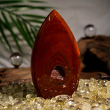Carnelian Flame Freeform-Helmsman Crystal