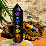 Chakra Harmony Crystal Set-Helmsman Crystal
