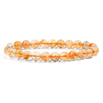 Citrine Bead Bracelet-Helmsman Crystal