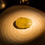 Citrine Palm Stone-Helmsman Crystal