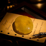 Citrine Palm Stone-Helmsman Crystal