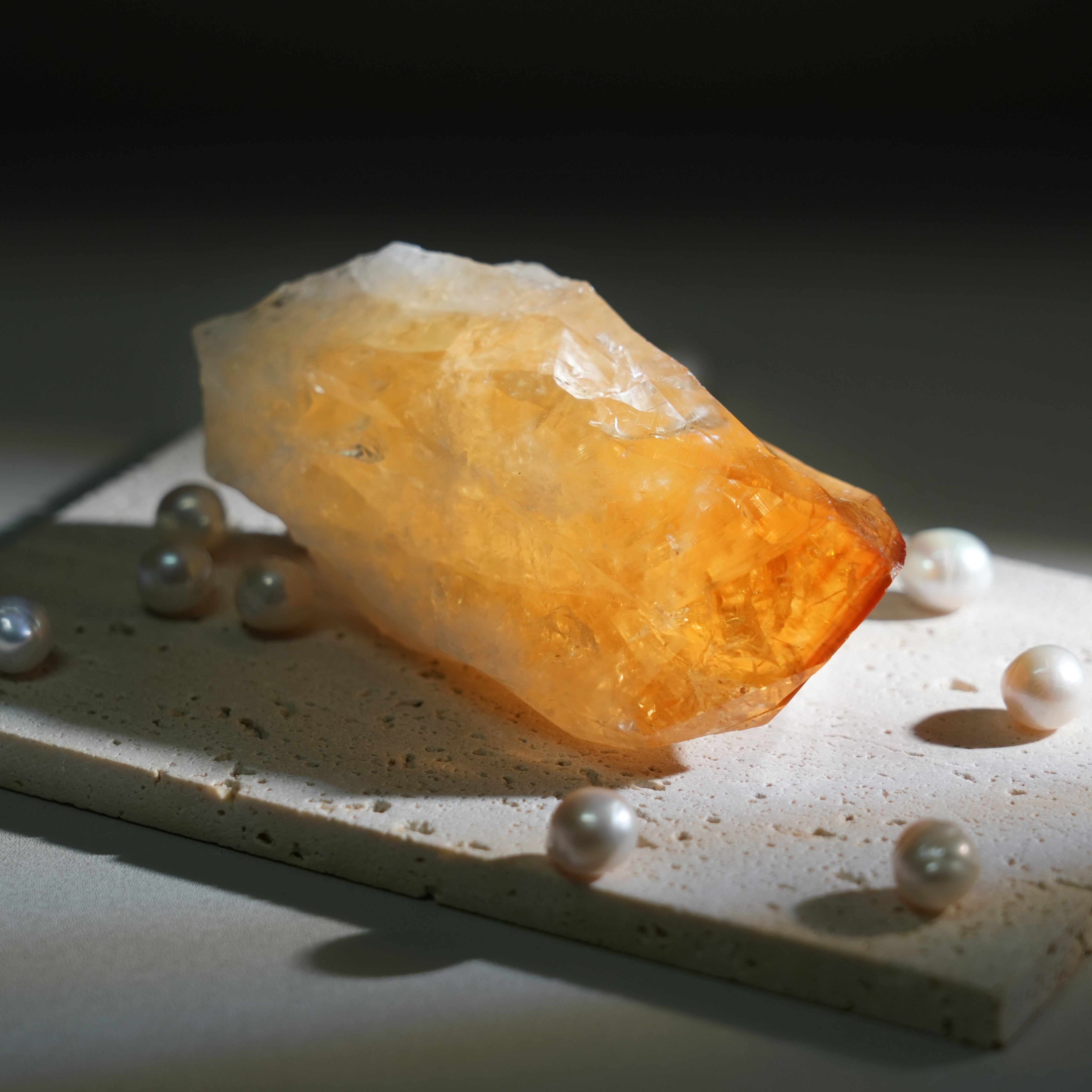 Citrine Rough-Helmsman Crystal