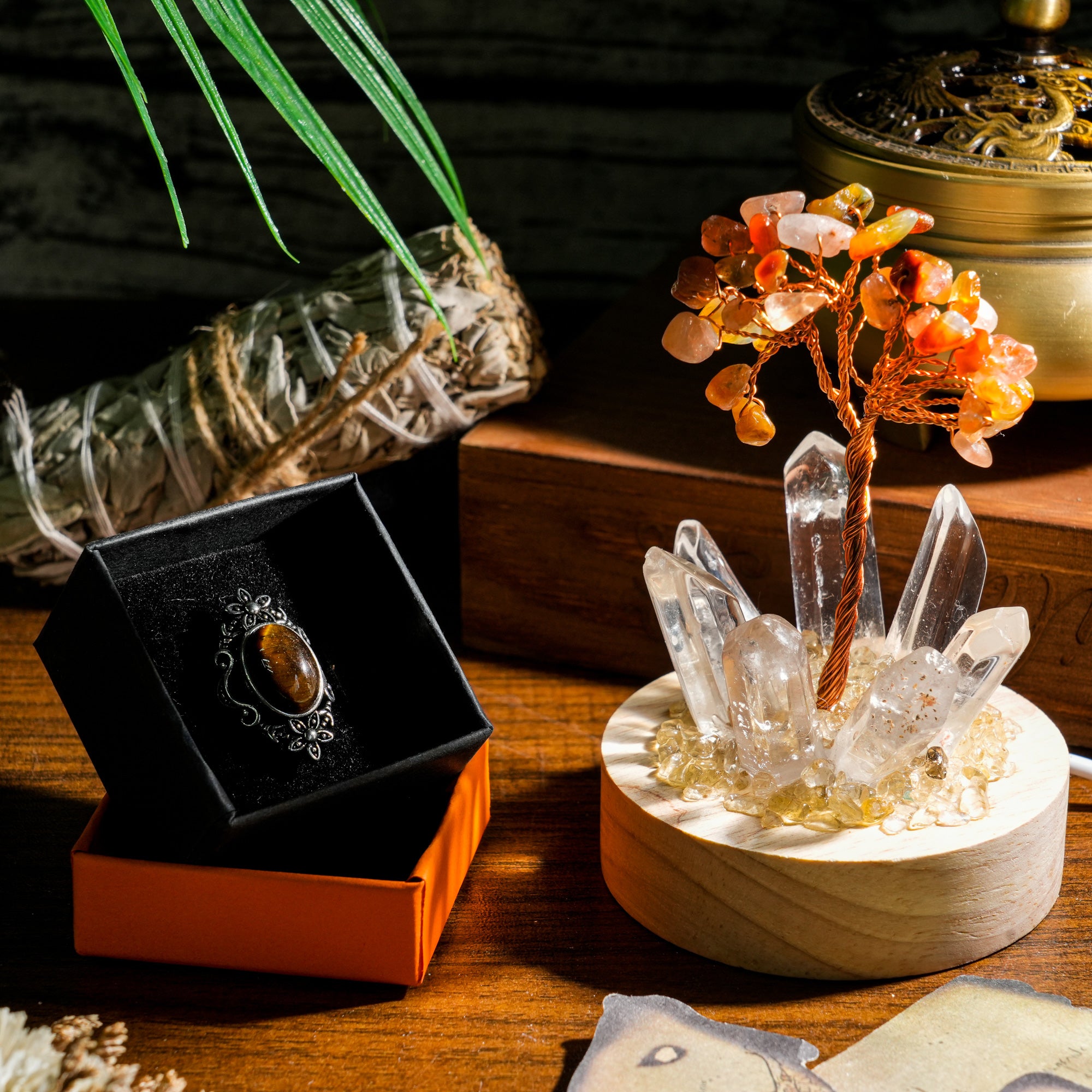 Confidence Boost Crystal Ritual Set-Helmsman Crystal