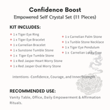 Confidence Boost Crystal Ritual Set-Helmsman Crystal