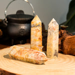 Crazy Agate Point-Helmsman Crystal
