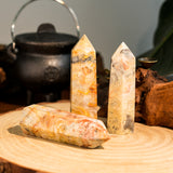 Crazy Agate Point-Helmsman Crystal