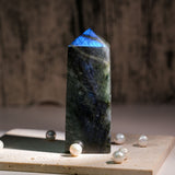 Blue Labradorite Tower