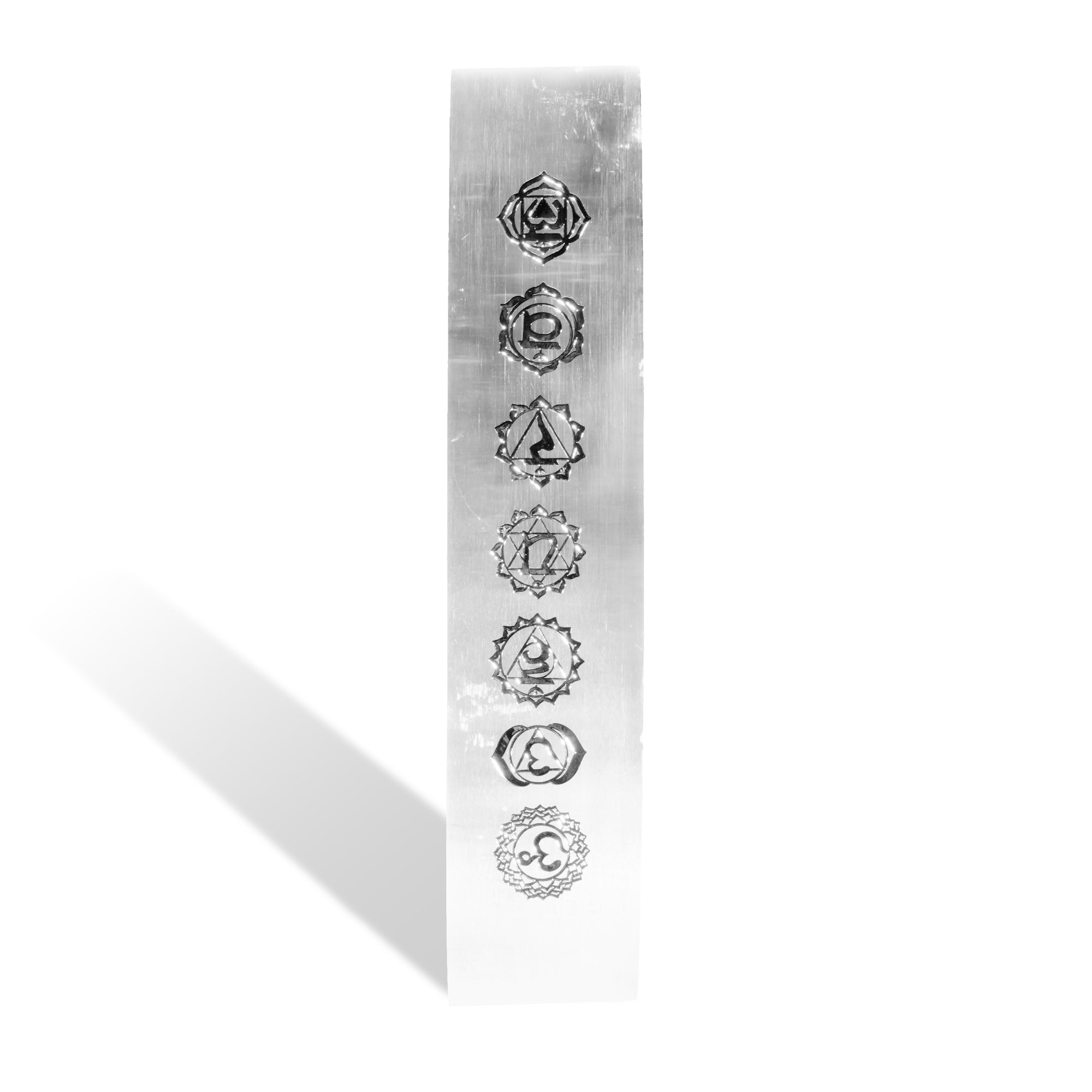 Seven Chakras Selenite Wand