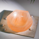 Peach Selenite Charging Bowl