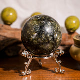 Green Mica Sphere