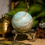 Hemimorphite Sphere
