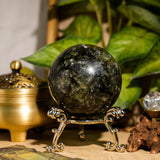 Green Mica Sphere