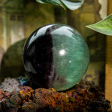 Watermelon Fluorite Sphere