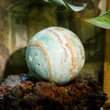 Hemimorphite Sphere