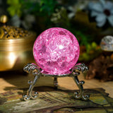 Crackle Quartz Sphere