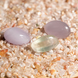 Purple Fluorite Tumbled Stone Set