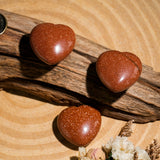 Gold Sandstone Mini Heart Set