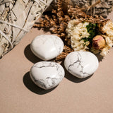 Howlite Mini Heart Set