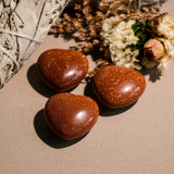 Gold Sandstone Mini Heart Set
