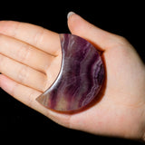 Purple Fluorite Moon