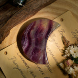 Purple Fluorite Moon
