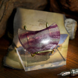 Purple Fluorite Moon