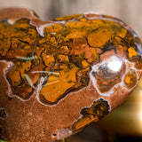 Indonesian Agate Heart Ornament