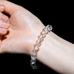 Clear Quartz Bracelet-helmsman crystal-healing energy crystal