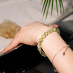 Prehnite Bracelet-helmsman crystal-healing energy crystal
