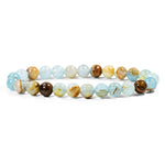 Blue Onyx Beads Bracelet-helmsman crystal-healing energy crystal