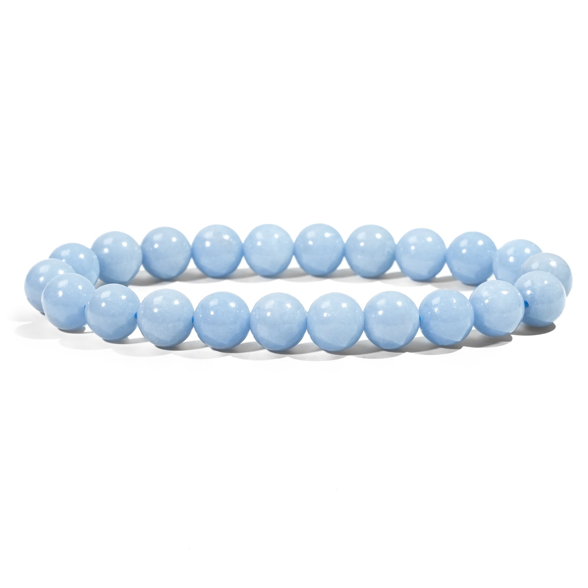 Angelite Bracelet-helmsman crystal-healing energy crystal