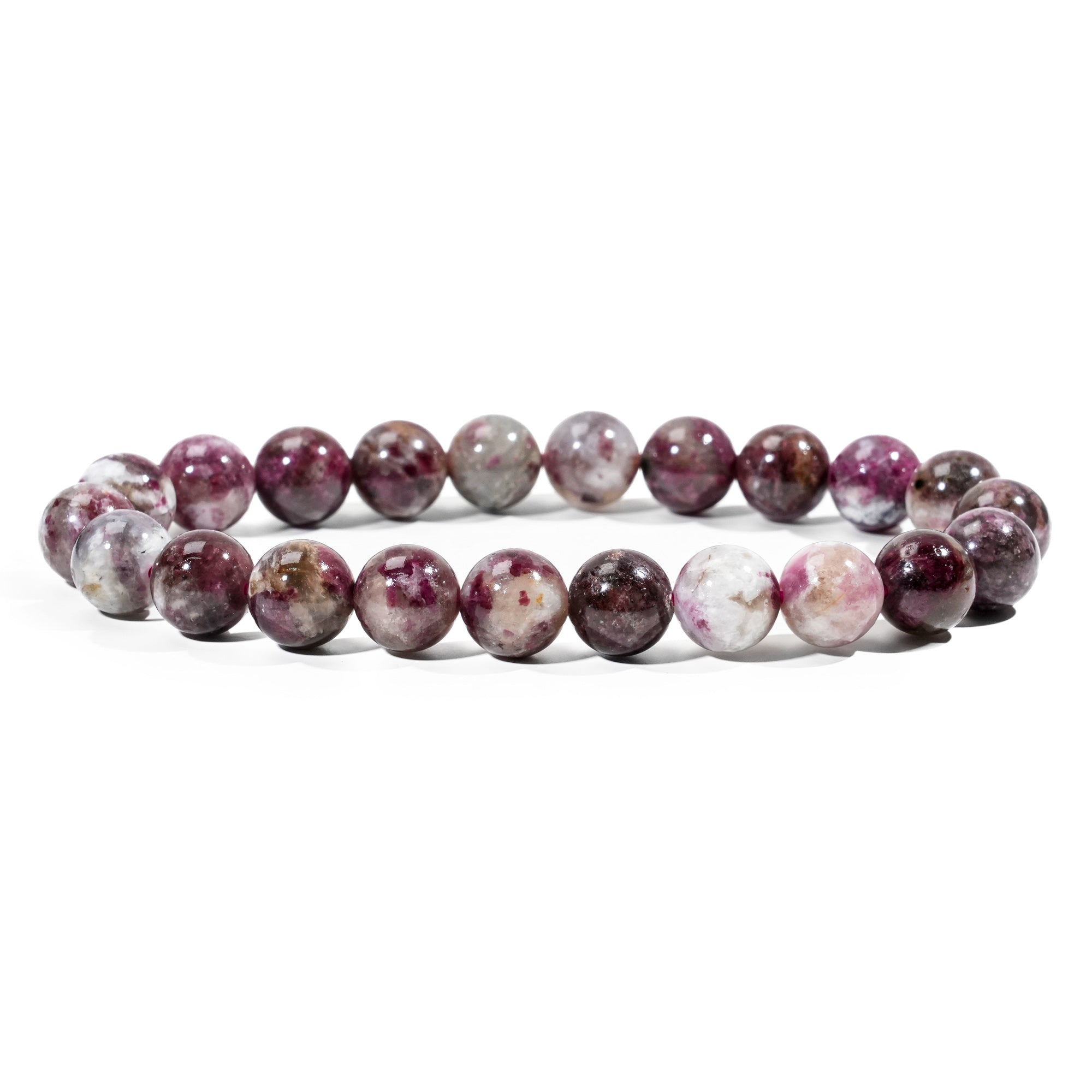 Plum Blossom Tourmaline Bracelet-helmsman crystal-healing energy crystal