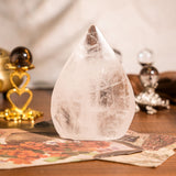 Clear Quartz Flame Freeform