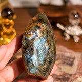 Blue Labradorite Flame Freeform