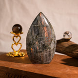 Purple Labradorite Flame Freeform