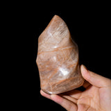 Peach Moonstone Flame