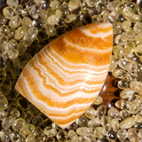 Yellow Calcite Flame Freeform
