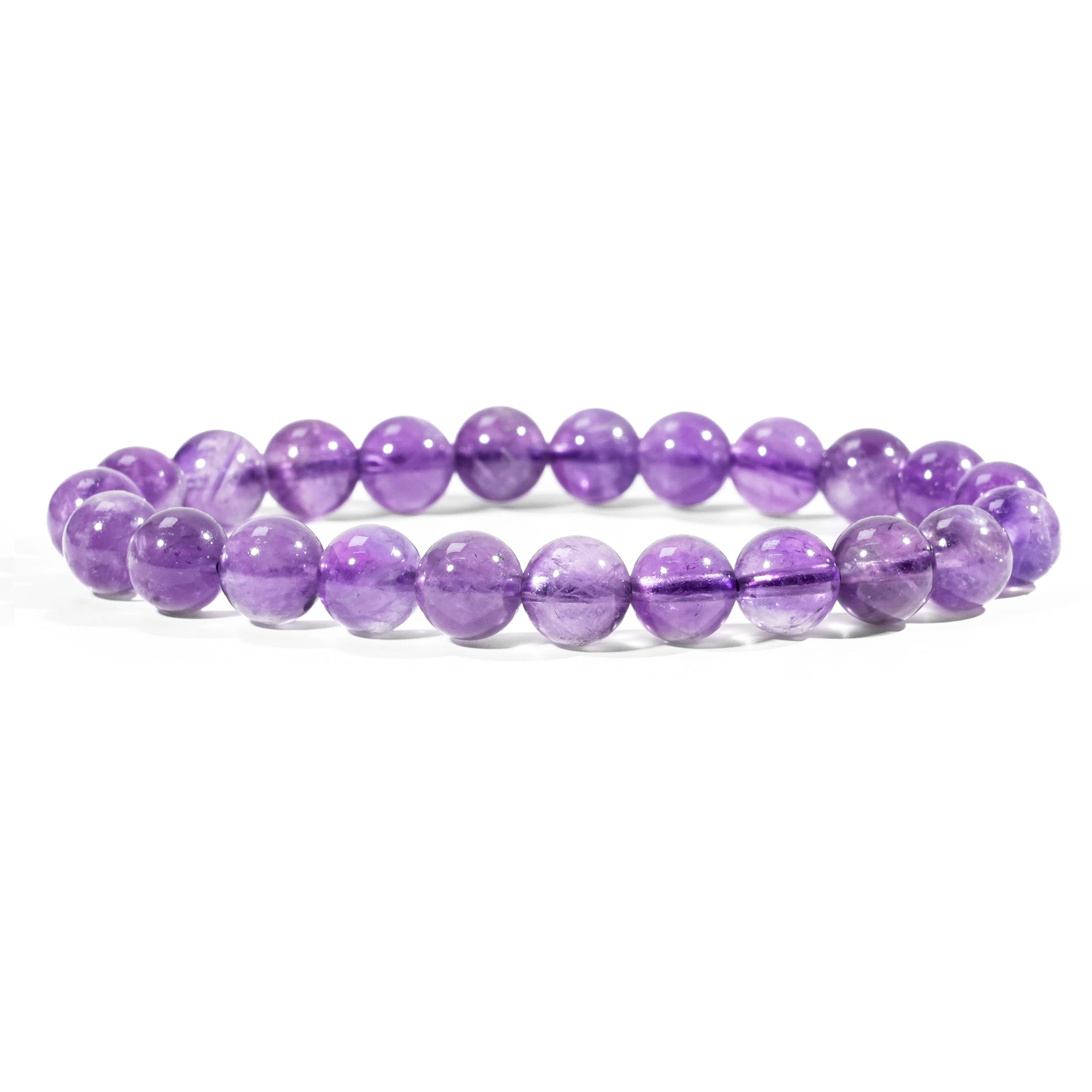 Amethyst Gemstone Bracelet-helmsman crystal-healing energy crystal