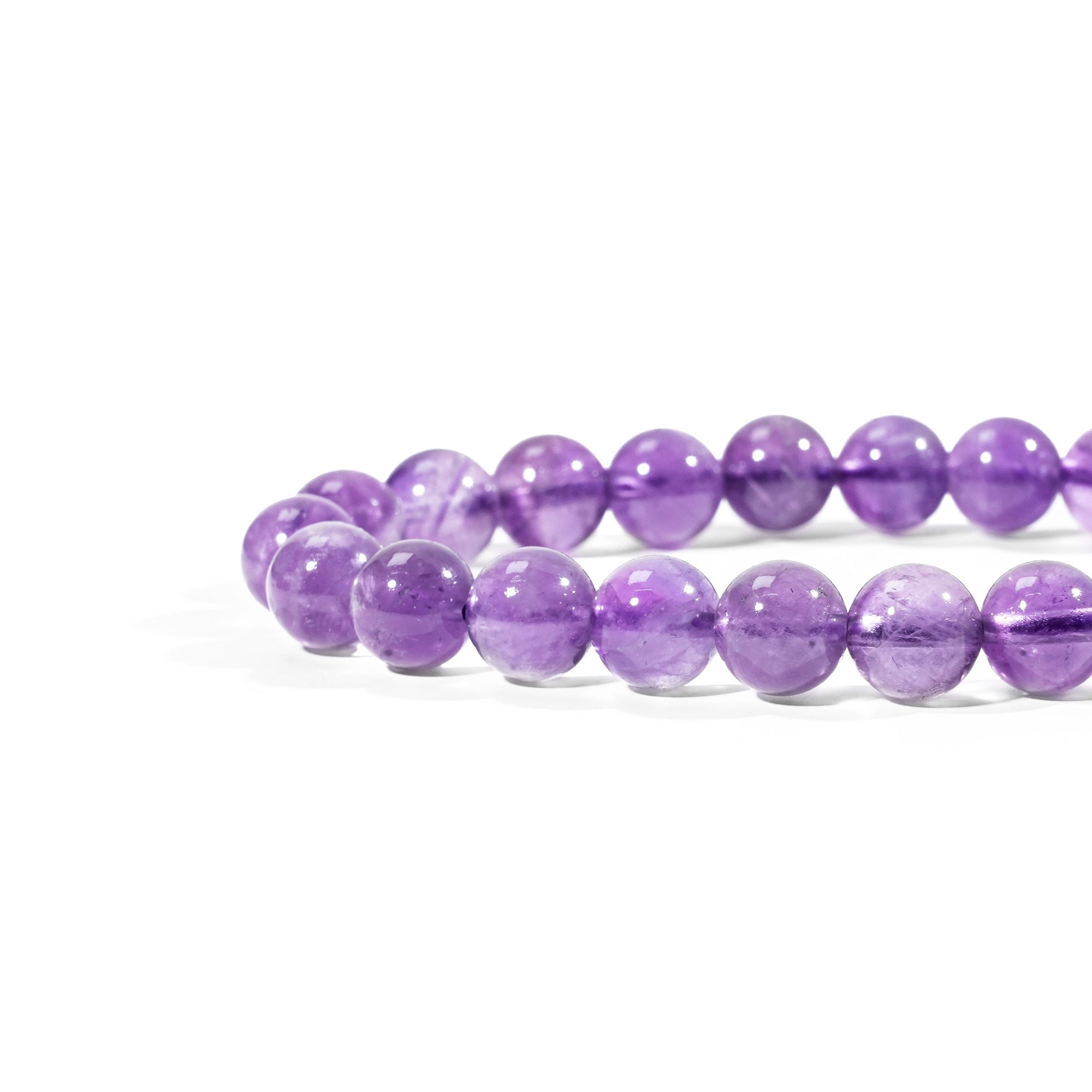Amethyst Gemstone Bracelet-helmsman crystal-healing energy crystal