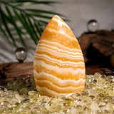 Yellow Calcite Flame Freeform