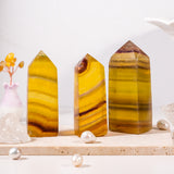 Yellow Fluorite Tower