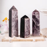 Gem Lepidolite Tower